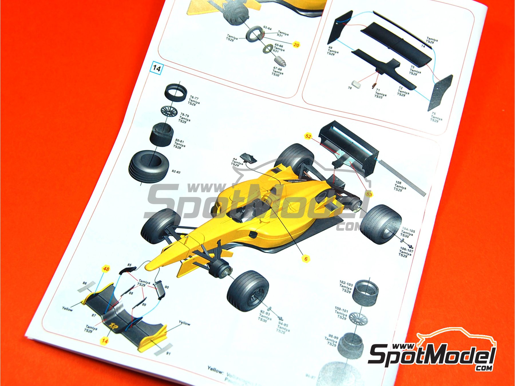 Tameo Kits SLK056: Car scale model kit 1/43 scale - Jordan Honda